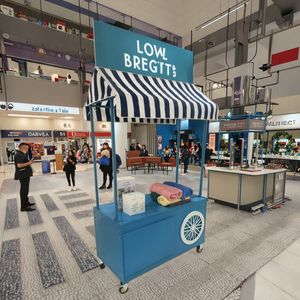 Meilleures ventes : présentoir moderne et écologique en métal pour chariot à main, comptoir pour centres commerciaux, magasins, cosmétiques, serviettes, usine - Product Image 5