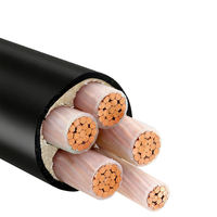 Cable de Alimentación Ignífugo Cu/XLPE/PVC 0.6/1kV, Aislamiento XLPE, Clase A, Conductor de Cobre, Revestimiento de PVC