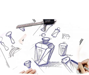 Bombola vuota di alta qualità <span class=keywords><strong>in</strong></span> vetro trasparente Oem <span class=keywords><strong>50</strong></span> <span class=keywords><strong>Ml</strong></span> 100ml bottiglia di profumo con spruzzatore pompa confezione regalo - Product Image 4