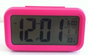 Reloj Despertador Digital en Oferta, Pantalla LCD, Función de Repetición, Reloj Electrónico con Sensor de Luz Nocturna, Reloj de Mesa para Oficina - Product Image 4