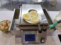 Machine électrique commerciale d'omelette d'oeuf frit d'acier inoxydable de 6 morceaux faisant la machine