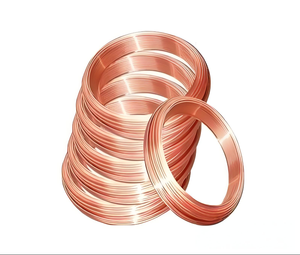 Tuyaux en cuivre droits en gros, cuivre pur à 99,99 %, grades H62-H70, diamètre 6 mm-48 mm, tube à eau, fabricant du Shandong - Product Image 1