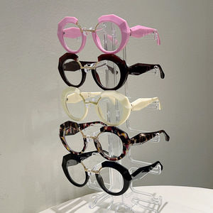 Nuovi <span class=keywords><strong>Occhiali</strong></span> da Vista 2026 con Montatura Irregolare in Metallo, Decorativi e Piatti, per Donne, Trendy e Originali con Motivi Geometrici, Anti-<span class=keywords><strong>Luce</strong></span> <span class=keywords><strong>Blu</strong></span> - Product Image 5