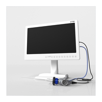 Sistema de Cámara Endoscópica Portátil Todo en Uno IKEDA 1080P Full HD con Monitor de 22 Pulgadas y Fuente de Luz LED para Laparoscopia y Cirugía ORL