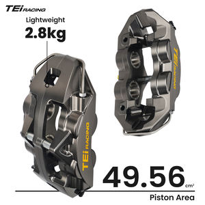 Pinza de Freno Delantera de 4 Pistones con Discos de 2 Piezas de 330x28 mm para <span class=keywords><strong>HONDA</strong></span> FIT <span class=keywords><strong>JAZZ</strong></span> GK5 2012-2019, Rueda de 15/16 Pulgadas - Product Image 2