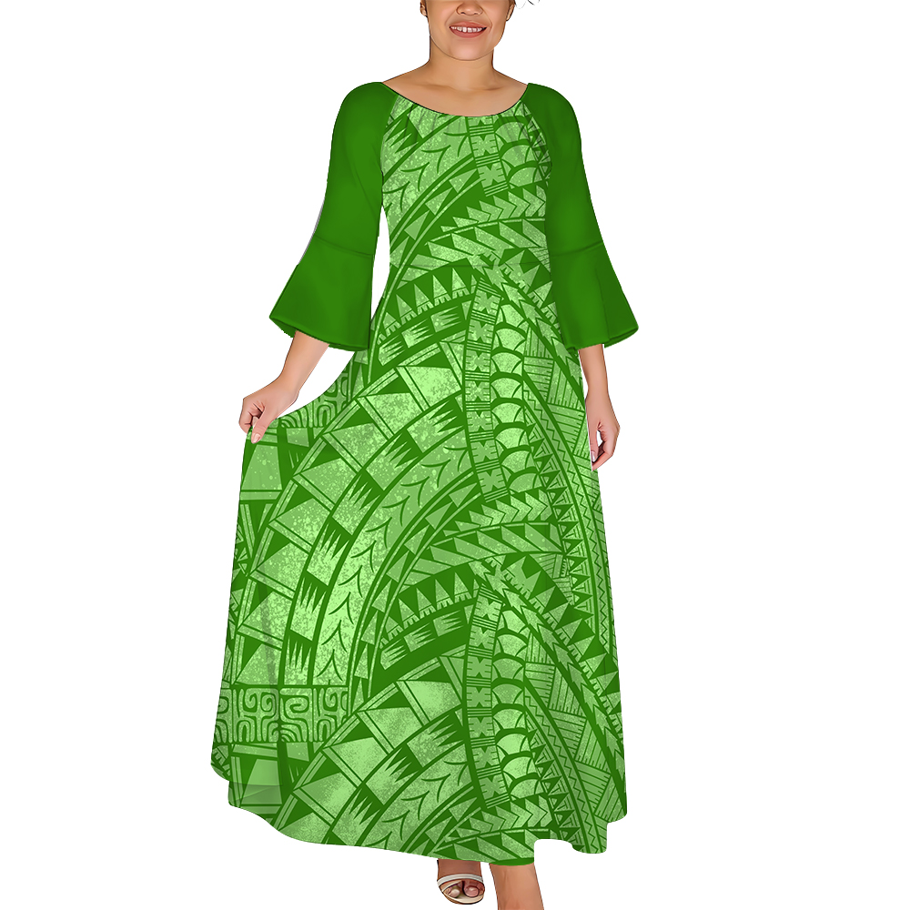 Chic Styles and Comfort in dress design long green for Trendy Women