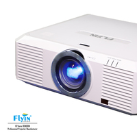 Proyector LED FLYIN PEL-805X 10000lm 3LCD de Alto Brillo y Resolución de Largo Alcance para Exposiciones al Aire Libre