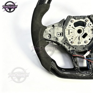 <span class=keywords><strong>Volante</strong></span> de Fibra de Carbono para Automóvil, Compatible con Modelos BMW G G01 G02 G05 G20 G30 G80 G87 M3 M4 - Product Image 2