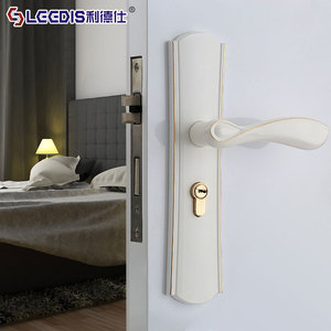 Lideshi Lever Lock 7001 Zinc Alloy Silent Interior Door Lock For Wooden Doors - Product Image 2