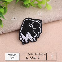 Écussons brodés personnalisés à thermocoller ou à coudre, badges décoratifs pour vestes, sacs et chapeaux