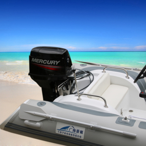 Venta Directa de Fábrica RIB390c, Bote Inflable de Fibra de Vidrio RIB con Mesa Elevadora, Motor de 30HP, Capacidad para 5 Personas, Duradero y Estable - Product Image 6