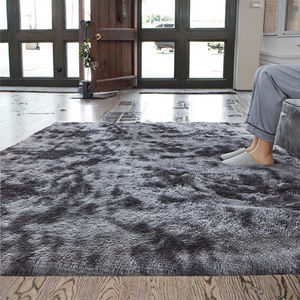 Tapis d'intérieur personnalisé en fausse fourrure shaggy, fabriqué à la machine, lavable, motif abstrait, tapis moderne pour la maison - Product Image 3