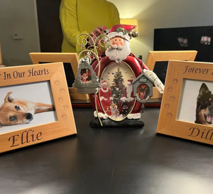 Wooden Memorial Dog Picture Frame Keepsake Pet Photo Frame for Remembrance Present <strong>Sympathy</strong> <strong>Gift</strong> - Product Image 3