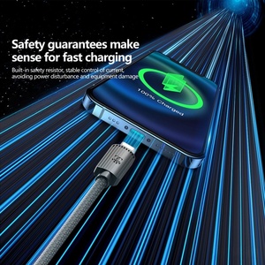 Câble USB-C vers 8 <span class=keywords><strong>broches</strong></span> Earldom Best Seller 30W, charge rapide PD 30W pour téléphone portable, batterie externe, ordinateur et écouteurs - Product Image 5