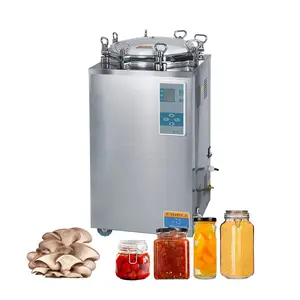 Esterilizador de vapor de alimentos en lata, Autoclave vertical, se utiliza en lata