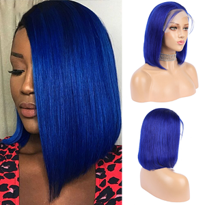 วิกผมบ๊อ<span class=keywords><strong>บ</strong></span>สั้นสี<span class=keywords><strong>แดง</strong></span>ชมพูราคาถูก วิกผมแท้แบ<span class=keywords><strong>บ</strong></span>ผูกเชือกด้านหน้า วิกผมบราซิลแ<span class=keywords><strong>บ</strong></span><span class=keywords><strong>บ</strong></span>ตรง วิกผมลูกไม้ HD สำหรับผู้หญิงผิวดำ - Product Image 5