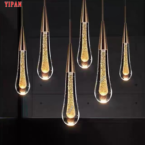 Nhà Máy Bán Buôn Bắc Âu Sáng Tạo Hiện Đại Đơn Giản Tinh Thể Thủy Tinh Mỹ Thiết Kế Đèn Chùm Cho Phòng Khách - Product Image 4