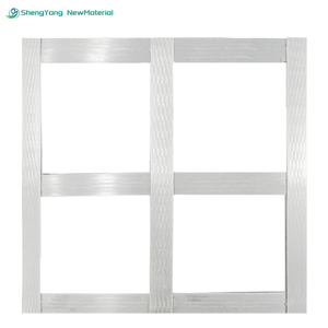 150-150kn Trắng biaxial Polypropylene (<span class=keywords><strong>PP</strong></span>) Hàn <span class=keywords><strong>geogrid</strong></span> cho đường lái xe giữ lại tường xây dựng đường tích hợp - Product Image 1