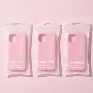 Transparente Front Wieder versch ließbare <span class=keywords><strong>PET</strong></span> Mobile wasserdichte Plastiktüten für iPhone 17 Paket - Product Image 4