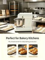 Nouveau Pétrin Spirale Vertical Automatique EMIN pour Boulangerie Commerciale, Machine à Pétrir la Farine, Vitesse Réglable, Haute Efficacité