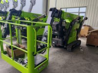 Piattaforma di Lavoro Aerea Elettrica Semovente Zoomlion 23m ZX23AE, Elevatore a Ragno Cingolato con Ringhiera di Protezione della Piattaforma in Vendita