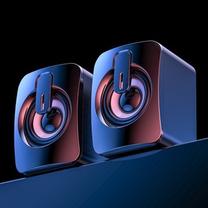 <span class=keywords><strong>Altavoz</strong></span> <span class=keywords><strong>de</strong></span> Escritorio A2 con Luz RGB Intermitente, USB Activo, Estéreo <span class=keywords><strong>para</strong></span> Portátil, Control Remoto con Cable, Conector <span class=keywords><strong>de</strong></span> Audio <span class=keywords><strong>de</strong></span> 3.5mm - Product Image 4