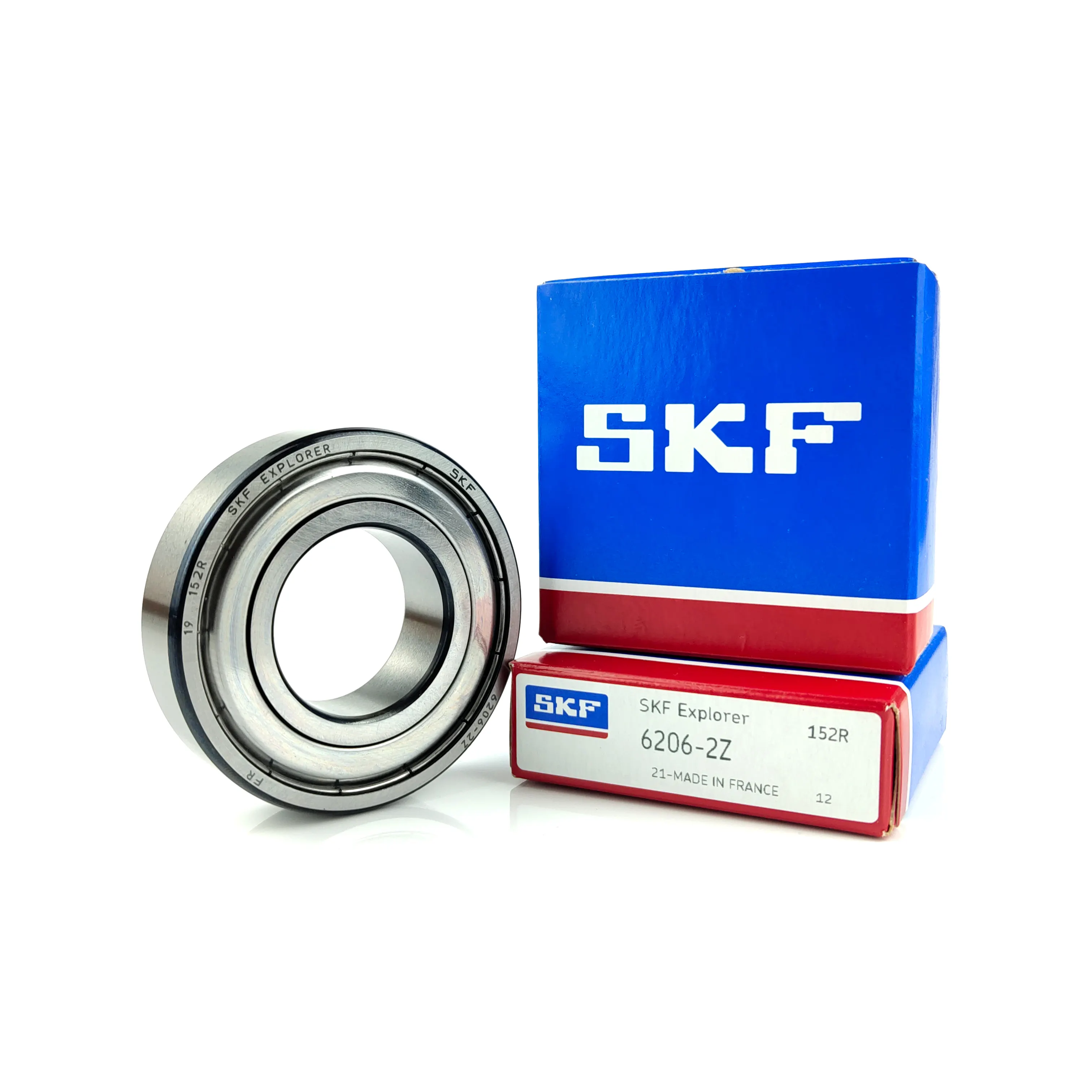Rodamientos duraderos de importación originales SKF de alta calidad 6204 6205 6206 6207 Proveedor de rodamientos rígidos de bolas SKF