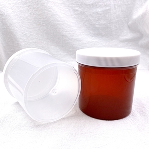 1000ml PET cosmetic cream can PET plastic can with PET hair refreshing gel can nut
