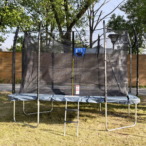 Trampolín Rectangular Resistente Zoshine de 8x12 Pies con Acolchado de Seguridad, Trampolín Rectangular para Exteriores para Jardín y Diversión Familiar - Product Image 2