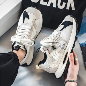 Zapatos Gump de Alta Calidad para Hombre, Primavera, Nueva Altura, Suela Gruesa, Parte Superior de Malla de Gofre, Tendencia de Moda, Estilo Casual, para Correr, Turismo, Juvenil - Product Image 5
