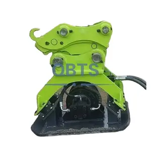 6ton 8ton Excavator attachments supplier soil hydraulic vibrating plate compactor for sale For SANY SY230C/SY210C/SY200C/SY60C