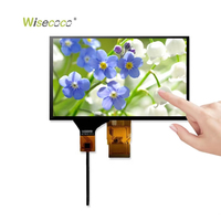 Écran de remplacement industriel 7 pouces 800*480, écran LCD avec connecteur FPC, écran tactile TFT LCD, module d'écran tactile I2C