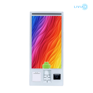 Tùy chỉnh treo tường <span class=keywords><strong>Android</strong></span> 21.5 23.8 27 inch tự phục vụ đặt hàng không dùng tiền mặt thanh toán <span class=keywords><strong>kiosk</strong></span> cho rạp chiếu phim và Nhà hát - Product Image 2