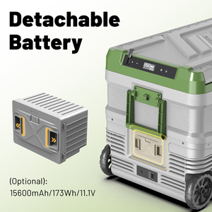 Alpicool G45E 12V, glacière à double usage, congélateur à énergie solaire, batterie amovible, compresseur, réfrigérateur de voiture, réfrigérateur portable pour le camping - Product Image 6