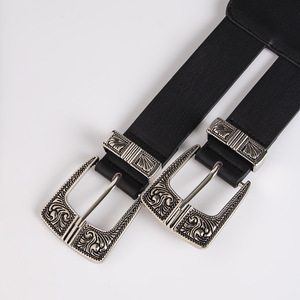 <span class=keywords><strong>Cintura</strong></span> Elastica Stile Occidentale con Bottoni a Pressione, Regolabile, Taglia Grande, Corsetto Elastico - Product Image 2