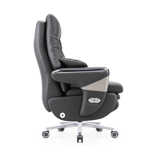 Элитное умное кожаное электрическое кресло руководителя, офисное компьютерное кресло с массажем, откидное кресло для дома и кабинета - Product Image 3