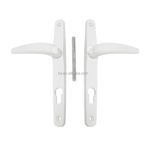 Iraq thị trường sang trọng im lặng cơ khí nhôm cửa phần cứng xử lý khóa phun màu đen khuôn cửa nội thất cửa xử lý khóa Bộ - Product Image 4