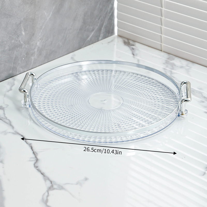 Borde plateado transparente