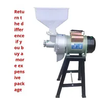 Machine à moudre en pierre entièrement automatique à haute productivité 1,5 kW pour usage domestique et commercial, machine à faire du lait de soja, du tofu, des gâteaux de riz, double usage