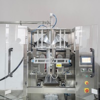 Hoogprecisie pneumatische pompvulmachine voor dranken, vruchtensap, kokosmelk, olijfolie, zakvorming, sealen en verpakkingsmachine