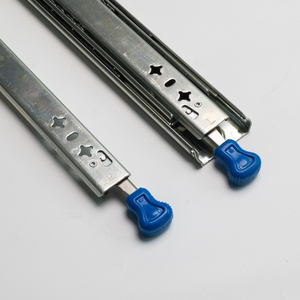 53mm Heavy Duty with Lock 31--50kg Telescopic Channel Soft-Closing Ball Bearing Kitchen Cabinet <strong>Tool</strong> <strong>Box</strong> <strong>Rail</strong> <strong>Drawer</strong> <strong>Slides</strong> - Product Image 6