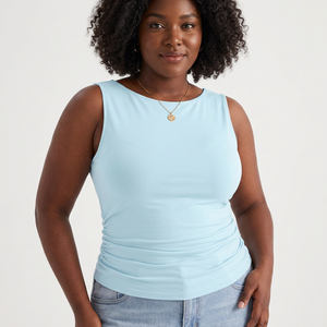 Womens Casual Tank <b>Top</b> Wholesale Cotton Soft Breathable Fabric Lightweight Everyday Summer Fashion Wear - Product Image 1
