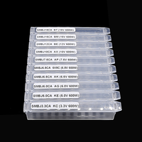 Kit de diodes de Suppression de transition de puce TVS SMBJ3.3 5.0 6.0 6.5 6.8 15 18CA