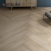 Suelos de vinilo de lujo SPC impermeables, baldosas de parquet modernas para interiores con sistema de clic