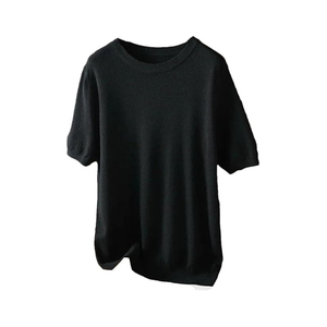Heavyweight 100 Percent Cotton <b>Mens</b> <b>T</b> <b>Shirt</b> Short Sleeves O Neck Thick Fabric Vintage Softened Texture <b>Cool</b> Weather Layering - Product Image 1