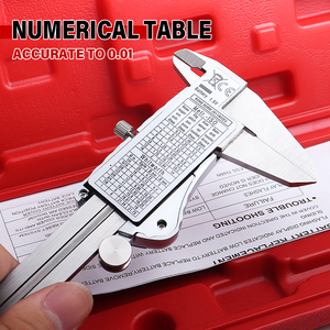 CHIXI 150mm 6 <strong>Inch</strong> Stainless Steel Vernier <strong>Caliper</strong> with Large LCD Screen Accuracy +/-0.02mm 3-Year Warranty - Product Image 6