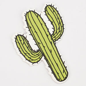 Patch en cuir teint à motifs <span class=keywords><strong>de</strong></span> dessins animés mignons, cactus, fleurs et animaux, pour décoration intérieure, accessoire <span class=keywords><strong>de</strong></span> mode, marque Guohong, motif nature morte - Product Image 1
