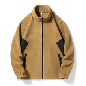 Breathable Fabric Anti-<strong>Pilling</strong> Anti-Static Wear-Resistant Bonded Polar Fleece Mens <strong>Jacket</strong> Breathable Material <strong>Jacket</strong> - Product Image 3