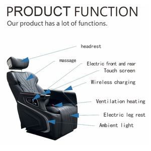 Sprinter koltuklar kaptan lüks araba koltuğu Van Hiace Cars arabalar için lüks araba koltuğu - Product Image 6