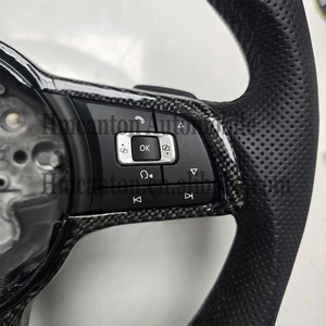 Volant de direction en microsuède et fibre de carbone, best-seller d'usine, pour Volkswagen, pour VW GTI7 Golf MK7 - Product Image 6